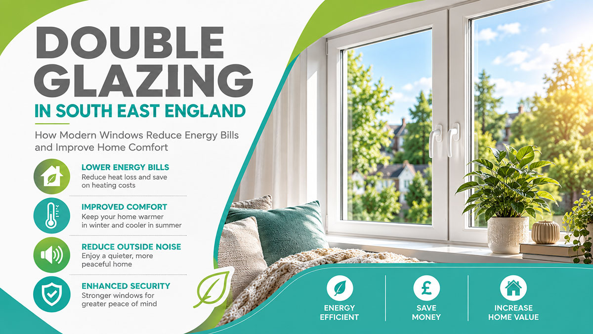 Double Glazing South East England: How Modern Windows Reduce Energy Bills and Improve Home Comfort