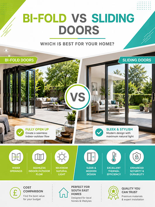Bi-Fold vs Sliding Doors