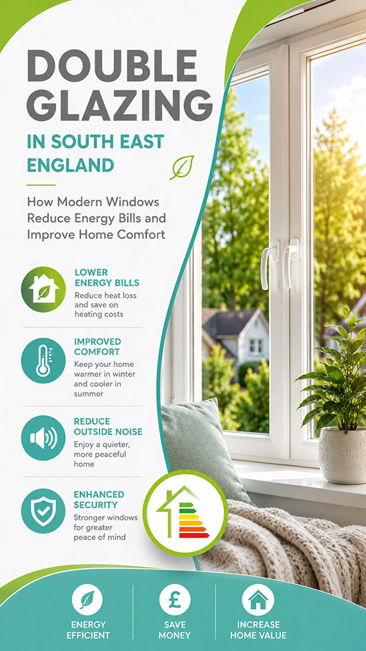 Double glazing in South East England How Modern Windows Reduce Energy Bills